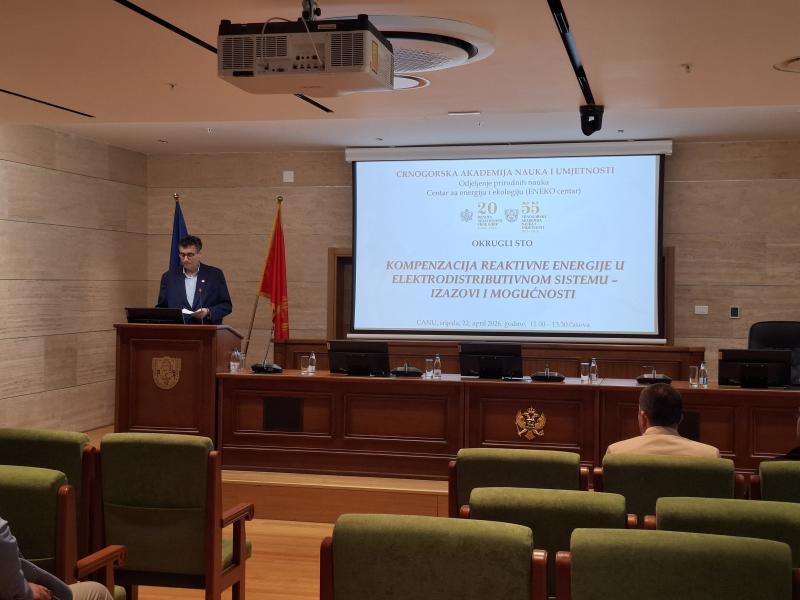 Održan Okrugli sto „ Kompenzacija reaktivne energije u elektrodistributivnom sistemu – izazovi i mogućnosti”