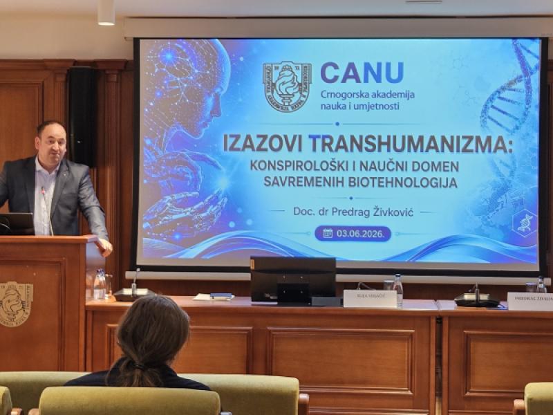 Održana tribina „Izazovi transhumanizma: konspirološki i naučni domen savremenih biotehnologija”