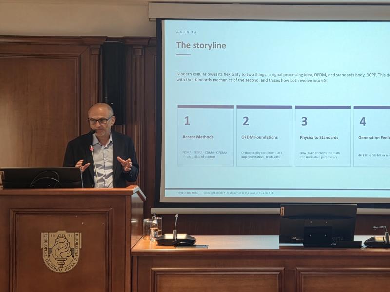 Održano predavanje „From OFDM to 6G“