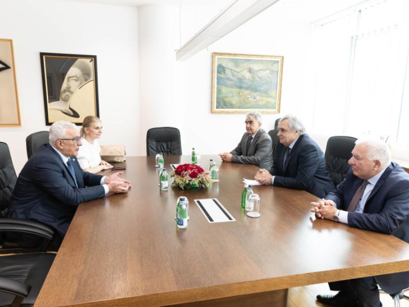 Predsjednik Skupštine Crne Gore Andrija Mandić posjetio CANU